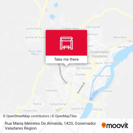 Rua Maria Meireles De Almeida, 1420 map