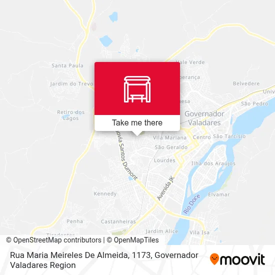 Rua Maria Meireles De Almeida, 1173 map