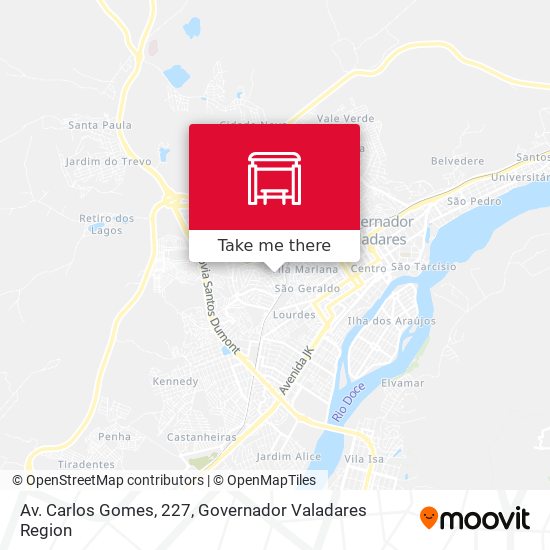 Mapa Av. Carlos Gomes, 227