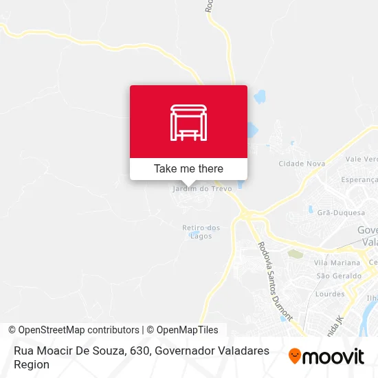 Rua Moacir De Souza, 630 map