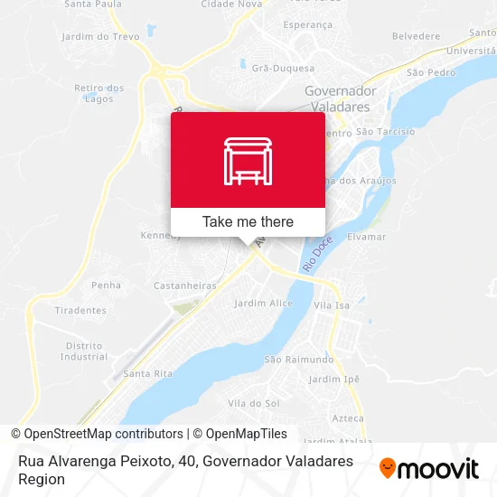 Rua Alvarenga Peixoto, 40 map