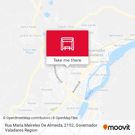 Rua Maria Meireles De Almeida, 2152 map