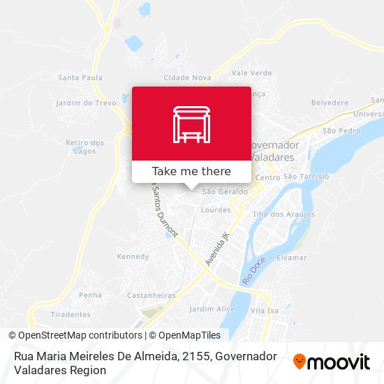 Rua Maria Meireles De Almeida, 2155 map