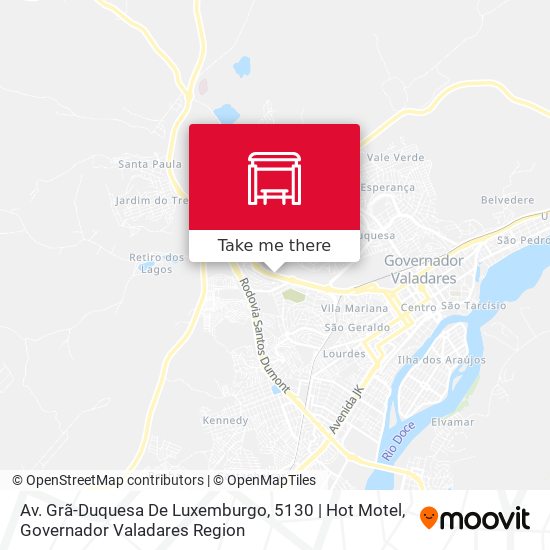 Av. Grã-Duquesa De Luxemburgo, 5130 | Hot Motel map