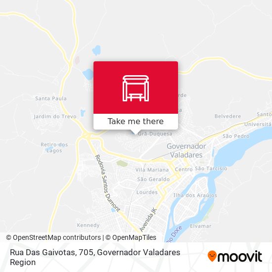 Rua Das Gaivotas, 705 map
