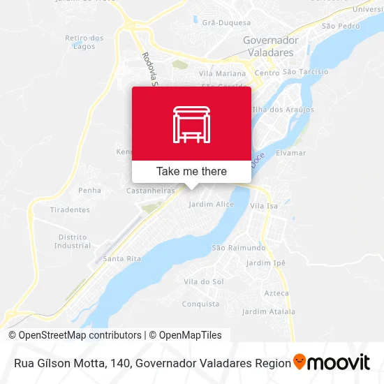 Rua Gílson Motta, 140 map