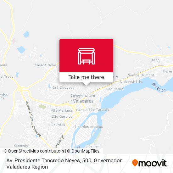 Mapa Av. Presidente Tancredo Neves, 500
