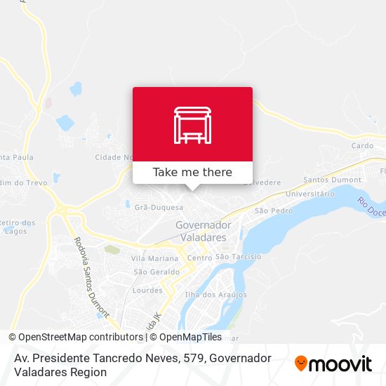 Mapa Av. Presidente Tancredo Neves, 579