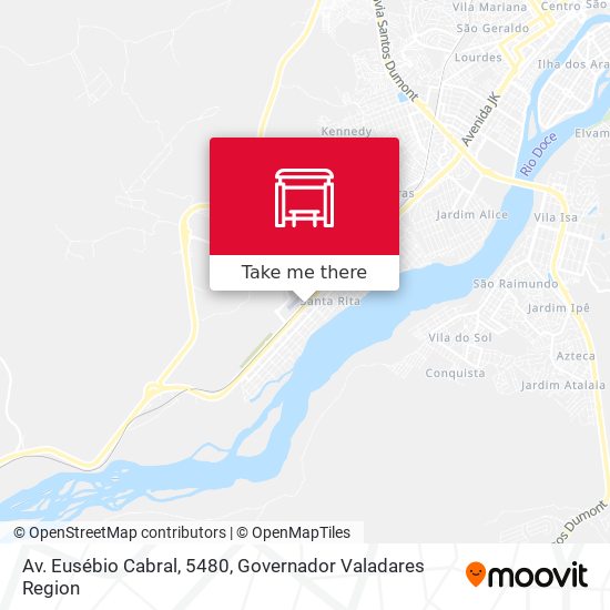 Mapa Av. Eusébio Cabral, 5480