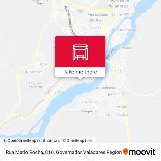 Rua Mario Rocha, 816 map