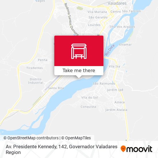 Mapa Av. Presidente Kennedy, 142