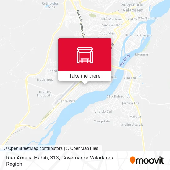 Rua Amélia Habib, 313 map