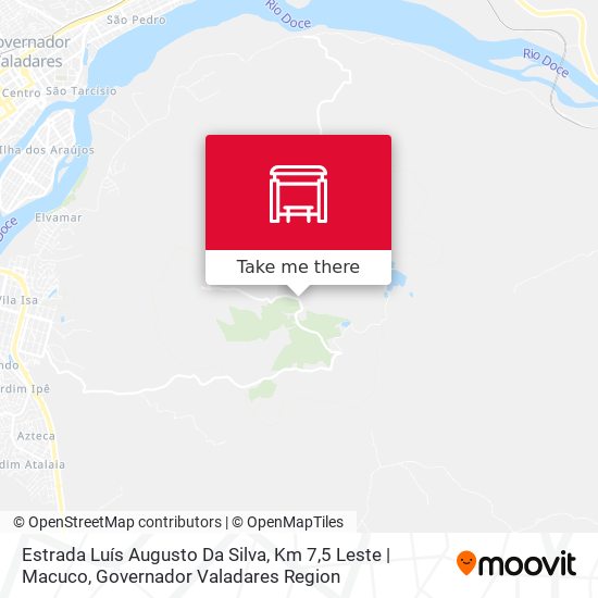 Estrada Luís Augusto Da Silva, Km 7,5 Leste | Macuco map