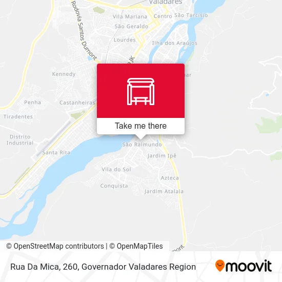 Rua Da Mica, 260 map