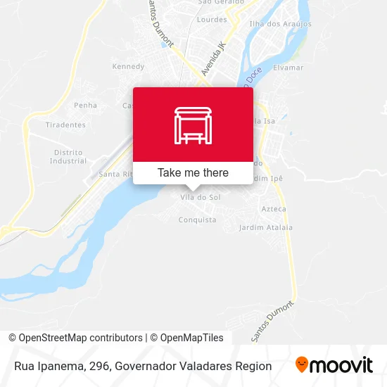 Rua Ipanema, 296 map