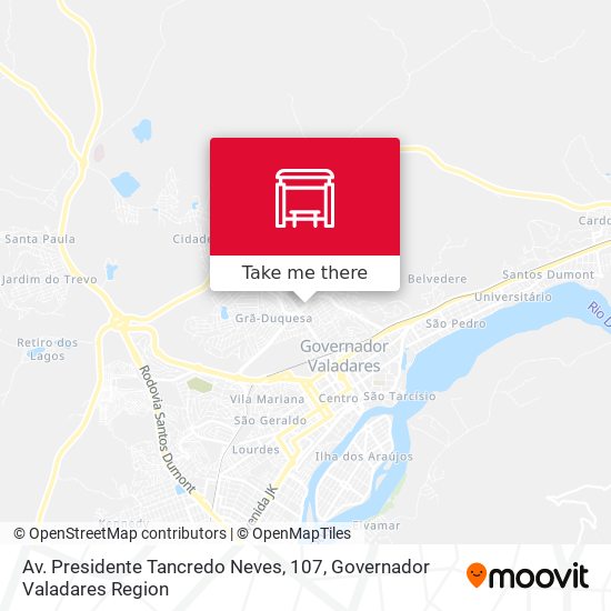 Mapa Av. Presidente Tancredo Neves, 107