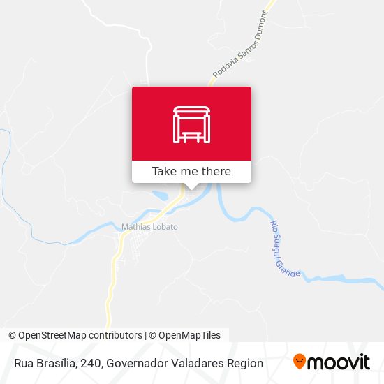 Rua Brasília, 240 map