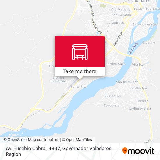 Mapa Av. Eusébio Cabral, 4837