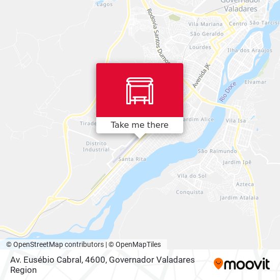 Mapa Av. Eusébio Cabral, 4600