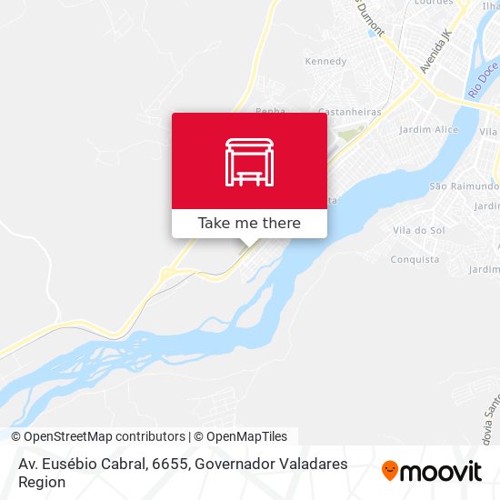 Mapa Av. Eusébio Cabral, 6655