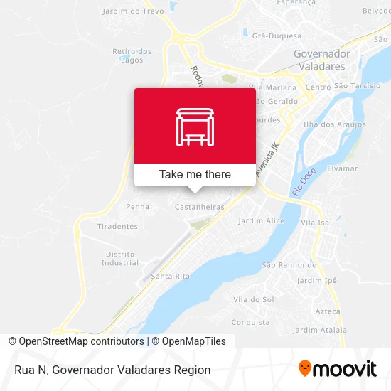 Rua N map