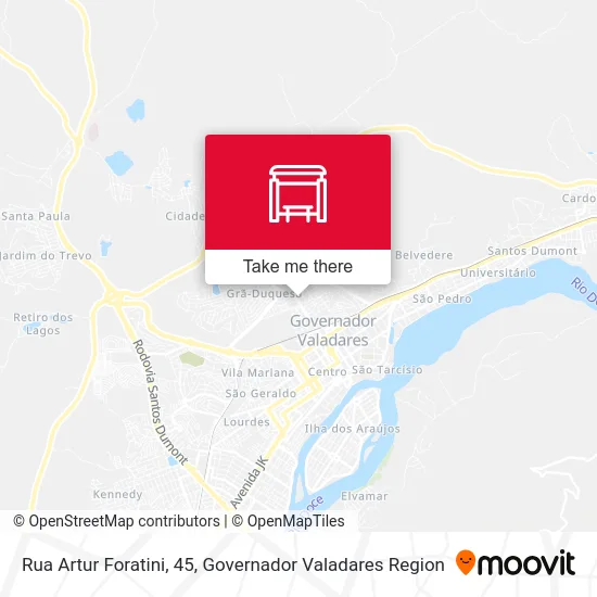 Rua Artur Foratini, 45 map