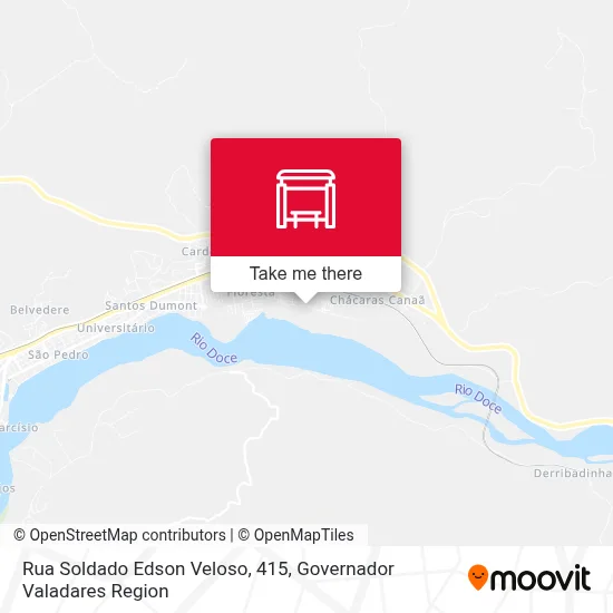 Rua Soldado Edson Veloso, 415 map