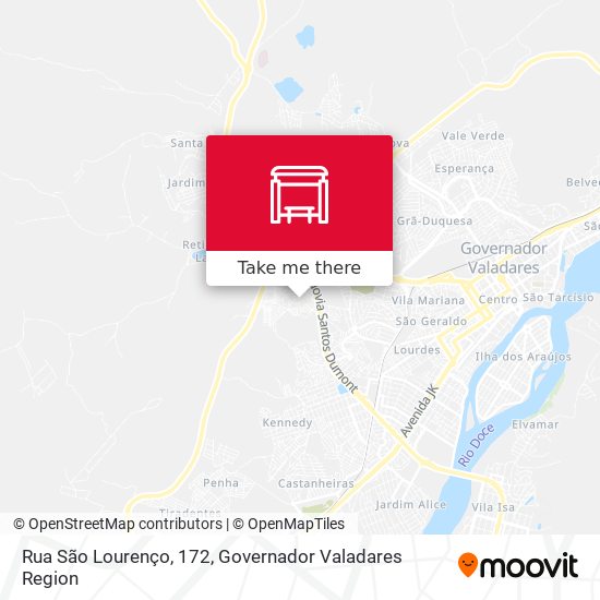 Rua São Lourenço, 172 map