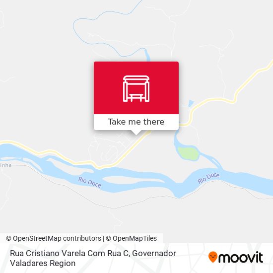 Rua Cristiano Varela Com Rua C map