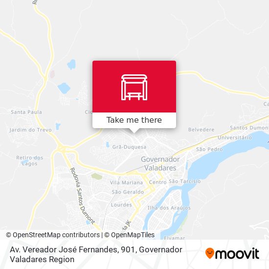 Av. Vereador José Fernandes, 901 map