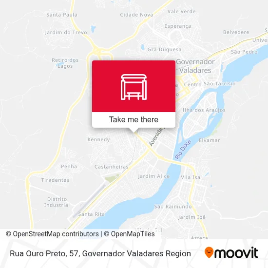 Rua Ouro Preto, 57 map