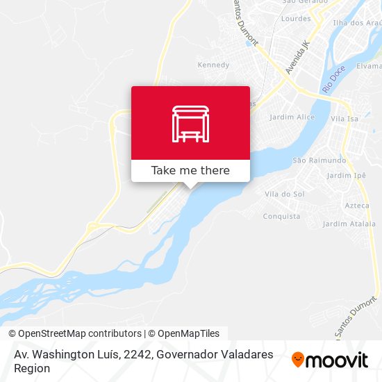 Mapa Av. Washington Luís, 2242