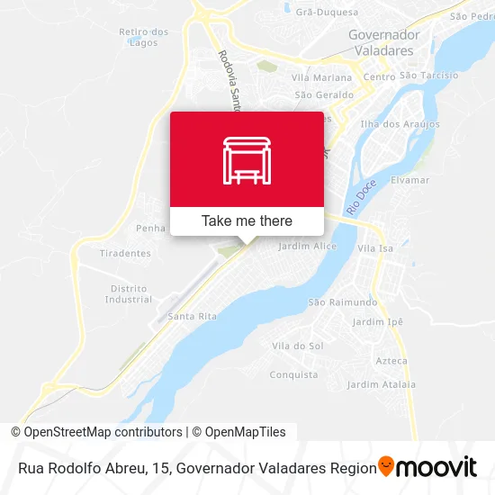 Rua Rodolfo Abreu, 15 map