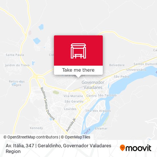 Av. Itália, 347 | Geraldinho map