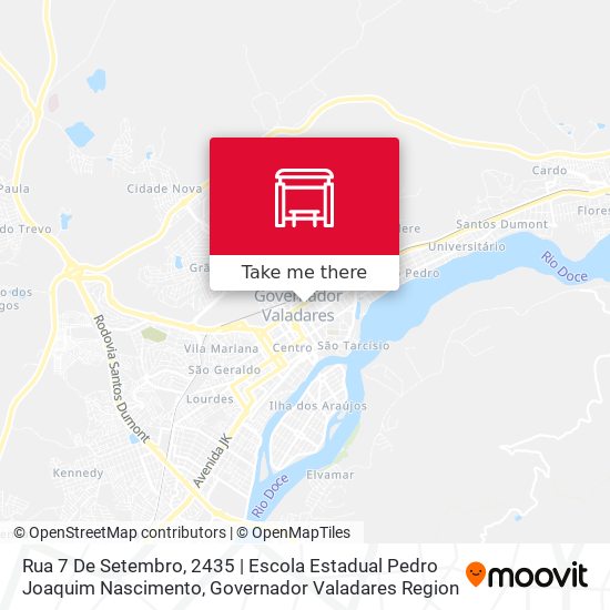 Rua 7 De Setembro, 2435 | Escola Estadual Pedro Joaquim Nascimento map