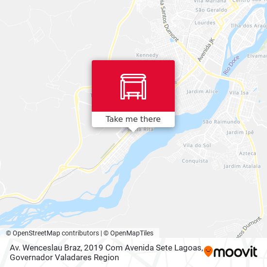 Mapa Av. Wenceslau Braz, 2019 Com Avenida Sete Lagoas