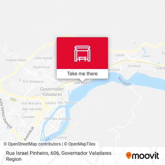 Rua Israel Pinheiro, 606 map