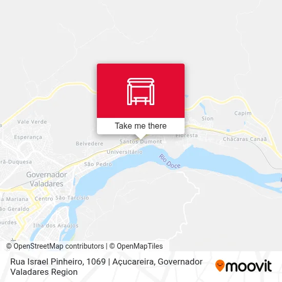 Rua Israel Pinheiro, 1069 | Açucareira map