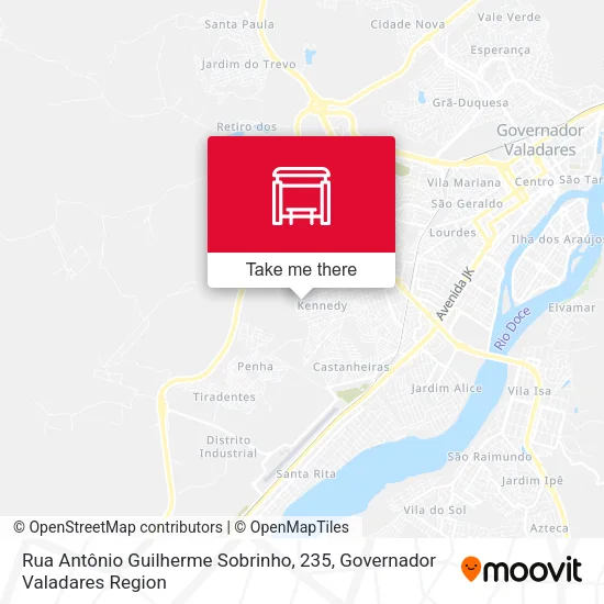 Rua Antônio Guilherme Sobrinho, 235 map