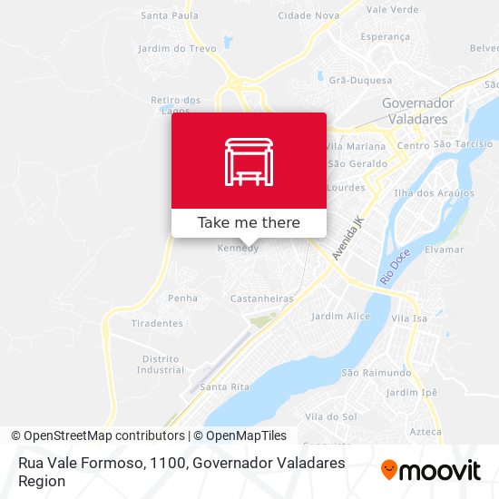 Rua Vale Formoso, 1100 map