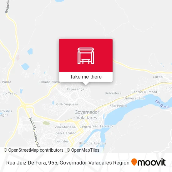 Rua Juiz De Fora, 955 map