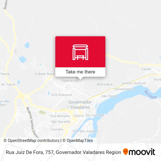 Rua Juiz De Fora, 757 map