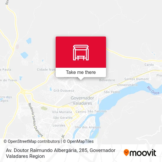 Av. Doutor Raimundo Albergária, 285 map