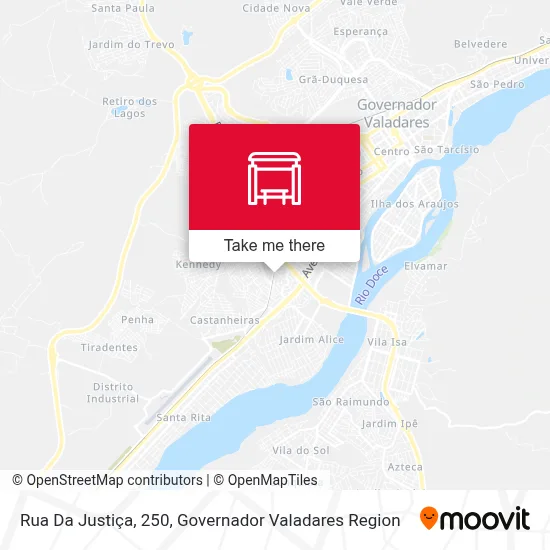 Rua Da Justiça, 250 map