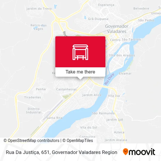 Rua Da Justiça, 651 map