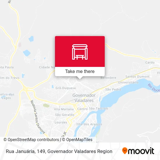 Rua Januária, 149 map
