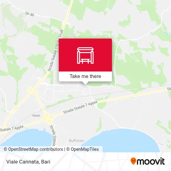 Viale Cannata map