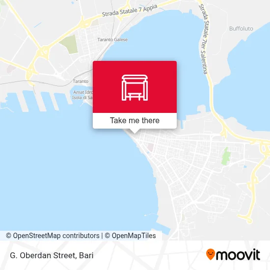 G. Oberdan Street map