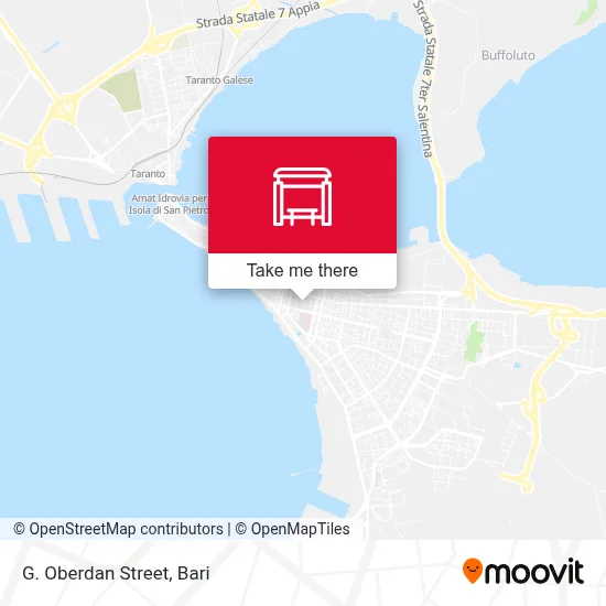 G. Oberdan Street map