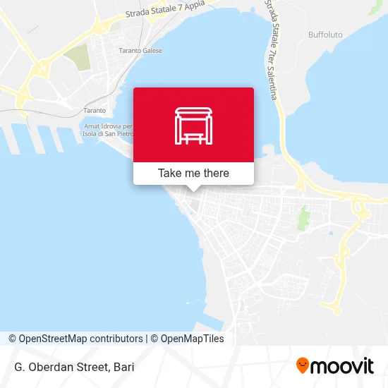 G. Oberdan Street map